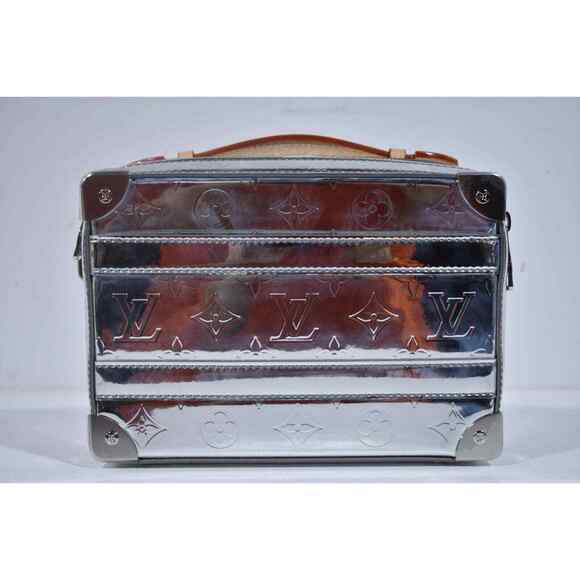 Louis Vuitton Mirror Silver Handle Trunk Virgil Monogram Shoulder Crossbody Bag - Picture 2 of 12